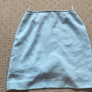 Light Blue Skirt
